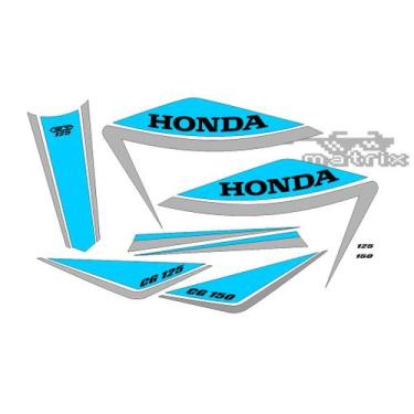 Imagem de Kit Completo Adesivo Honda cg 150 Edição Limitada - Adesivos Matrix, A