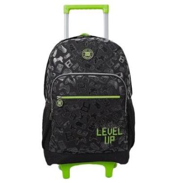 Imagem de Mochila de Rodinhas Xeryus 16 College Game Control Preto-Masculino