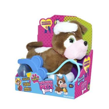 Imagem de Pelúcia Cachorrinho Walking Petz Bulldog Multikids - BR1874 BR1874