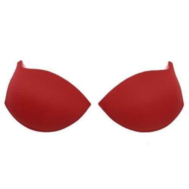 Imagem de Bojo Casquinha Liso Tamanho P/40 - 2 Pares - Bojoform, RUBI