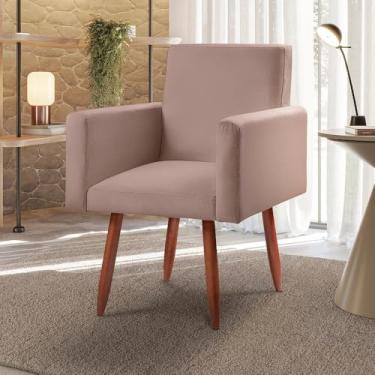 Imagem de Speciale Home - Poltrona Decorativa - Cadeira Escritório Nina Veludo - Star Confort