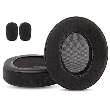 Imagem de HTINDUSTRY Earpads Replacement Cushion Compatible with EKSA E900, E900 PRO Gaming Headset Premium Ear Pads with Softer Protein Leather/Memory Foam