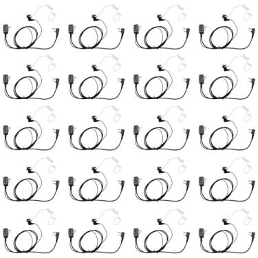 Imagem de Pdflie Fone de ouvido de vigilância K1 com microfone VOX PTT tubo acústico de segurança para Baofeng UV-5R UV-82 UV-82HP BF-888S BF-F8HP AR-152 Arcshell Retevis RT21 RT22 RT27 RT68 RT7 H-777 Kenwood