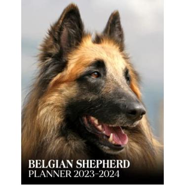 Imagem de 2023-2024 Monthly Planner Belgian Shepherd: Monthly Daily Planner 2023-2024, Belgian Shepherd Perfect Organizer For Men Women Dad Mom, 2023 Planner Christmas Gifts For Student Teacher