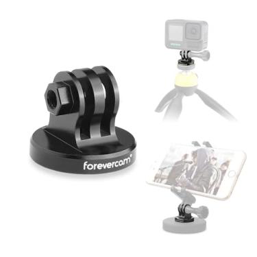 Imagem de Adaptador de montagem de tripé de alumínio para monopé Gopro compatível com Gopro Hero 11/10/9/8/7/6/5/4/3+/3/2/1/DJI Sony AKASO Campark e outras câmeras de ação Forever cam (preto