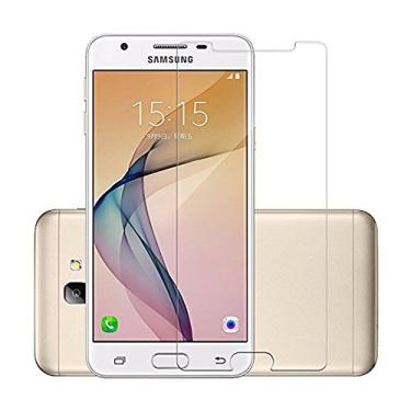 Imagem de AMZER Protetor de tela de vidro temperado transparente HD Kristal para Samsung Galaxy J7 Prime, Samsung Galaxy On NXT, Samsung Galaxy On7 Prime - protetor de tela de vidro transparente HD