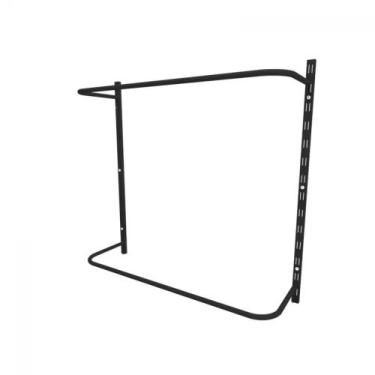 Imagem de Arara de roupas para loja quarto closet 4 peças regulável 100x100 cm c