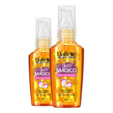 Imagem de Kit Dabelle 2 Óleo Mágico Rosa Mosqueta Reparador Pontas Duplas Proteç