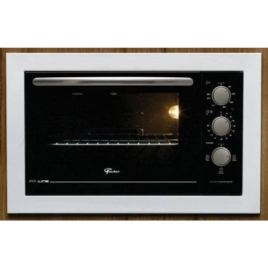 Imagem de Forno Elétrico Fischer Fit Line Embutir 48L Branco 220V