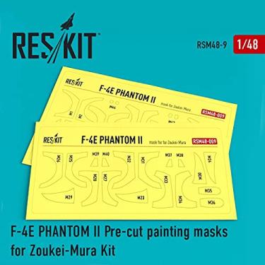 Imagem de Reskit RSM48-0009 1/48 F-4 (E) Phantom II Pre-Cut Painting Masks for Zoukei-Mura