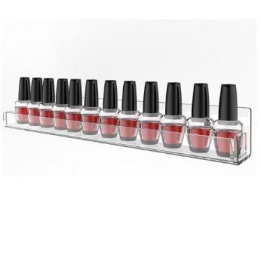 Imagem de Prateleira Organizador Expositor Esmalte Manicure Estética em acrílico