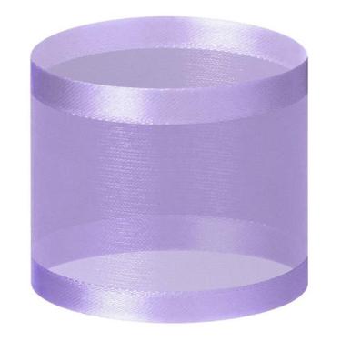 Imagem de Fita De Organza C Cetim 40mm X 10 Metros C/14 Un 140metros - Fitas Reg