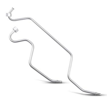 Imagem de 15254059 Rack e linha de transmissão de engrenagem pequena compatível com Chevrolet Silverado/Tahoe/Suburba/Avalanche 08-14, GMC Sierra/Yukon 08-14, Cadillac Escalade ESV 08-14, 15254058