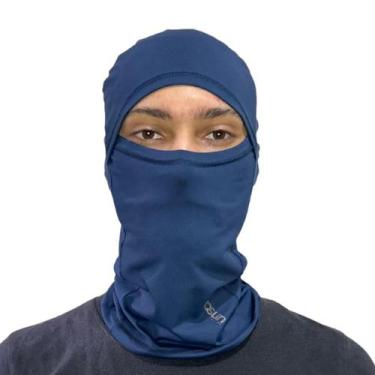 Imagem de Touca Ninja Bala Clava proteção máxima Uv50+ - Ellepsun, Marinho