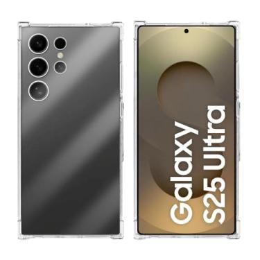Imagem de Capa Capinha Anti Impacto Compatível Samsung Galaxy S25 Ultra Case Antishock Transparente