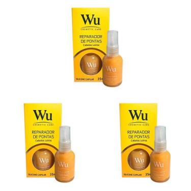 Imagem de Kit 3 Und Reparador De Pontas Wu Color Pump Silicone Loiros 35ml - Wu 