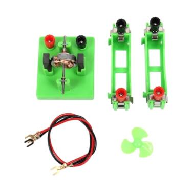 Imagem de Generic DC MOTOR ELÉTRICO MOTEL DIY Projects Experimento Conjunto de equipamentos de ensino portátil Experiência científica para professores em sala de aula