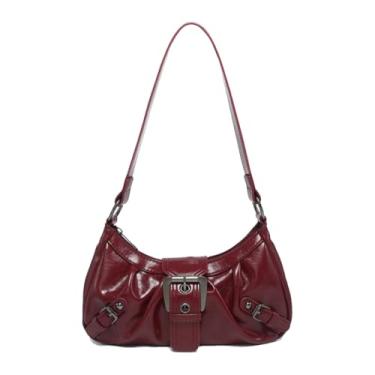 Imagem de Bolsa feminina Y2k com alça superior, vermelha, Vermelho