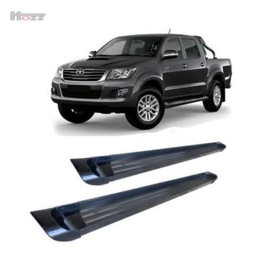 Imagem de Estribo Plataforma De Alumínio Hilux 2005 Até 2015 - HOZZ