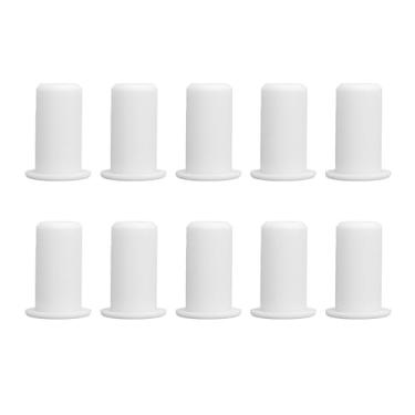 Imagem de Kit de Roteamento de Cabo para - 10pcs Cable Alimentam Através Buchas Com Função Guarda, Ilhós Parede para o Cabo da Série (Branco)