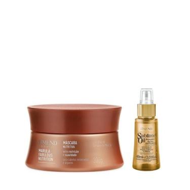 Imagem de Amend Expertise Marula Fabulous Masc 300ml + Sublime Oil 60ml