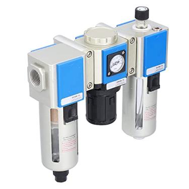 Imagem de Pneumático FRL Air Filter Pressure Regulator Compressor Tratamento Lubrificador PT 1/2 GC300-15 Aluminum Alloy 0.15~0.9MPa Range para Várias Indústrias