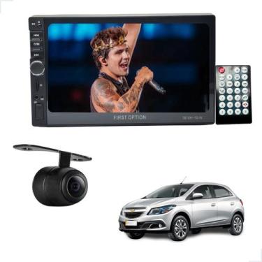 Imagem de Central Multimidia 1 Din 7 Polegadas + Câmera de Ré Onix 2012 2013 201