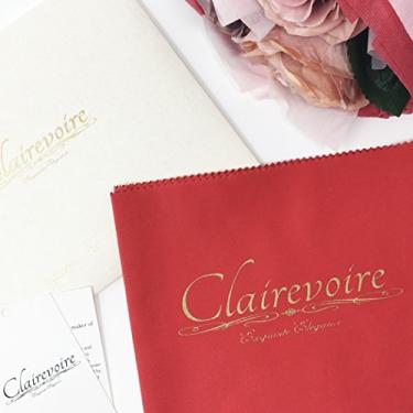 Imagem de Clairevoire Capa para teclado e piano para teclado padrão de 88 teclas [vermelho clássico] | Material de microfibra de qualidade óptica premium | Antipoeira e manchas | Comprimento estendido para cobertura adicional