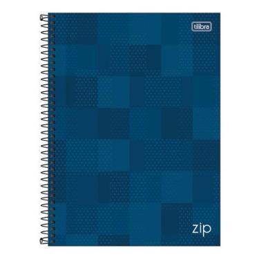 Imagem de Caderno Espiral CD Universitário ZIP 10 Matérias 160 Folhas - Tilibra,