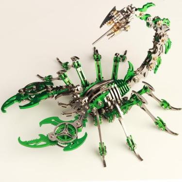 Imagem de Metal Puzzle YUEZUDPO Scorpion, kits de modelos de metal 3D para adult