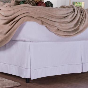 Imagem de Saia Box Solteiro Classic 100%Alg.180 fios - Paulo Cezar Enxovais,  Br