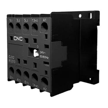 Imagem de Mini Contator Modelo Cjx2-K 1210 24V - CNC