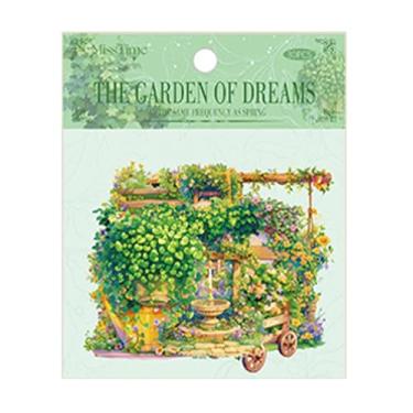 Imagem de Gryast 30 peças de adesivos Washi de frutas para junk journaling, efêmeras, adesivo PET transparente para scrapbooking, bullet journal, colagem