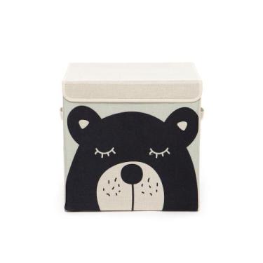 Imagem de Caixa Organizadora Infantil Com Tampa - Urso Abu - Dolce Home, abu