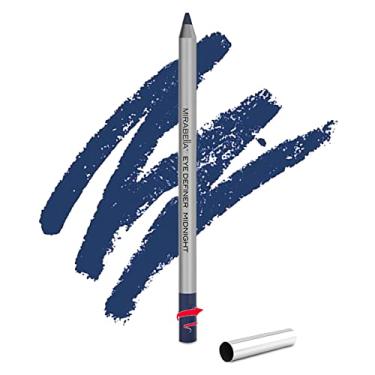 Imagem de Mirabella Eye Definer E Delineador Em Creme Antioxidante - Lápis Gel Ultra Pigmentado Com Design Retrátil, Apontador Incluso Midnight