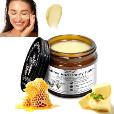 Imagem de Generic Sebo Bovino Para Pele Do Rosto E Bálsamo De Mel, Manteiga Corpo, Creme Hidratante Firmador Pele, 2,12 Oz, 1 Unidade