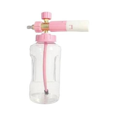 Imagem de Kit De Canhão De Espuma Pastel 4000PSI 1L Garrafa De Boca Larga 1/4 Co