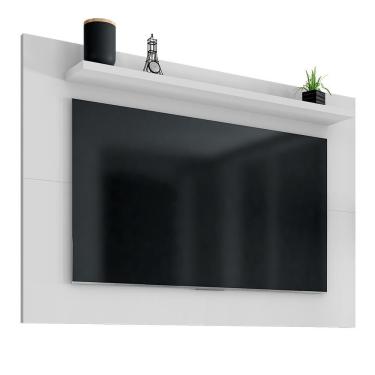 Imagem de Painel Suspenso Safira 135cm Branco Para Tv Até 50? - Casa D Branco
