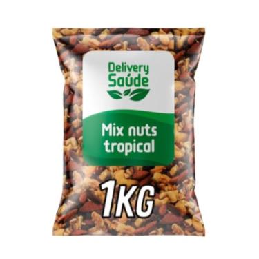 Imagem de Mix Premium Nuts 1Kg Castanha de Caju/Castanha do Pará/Amêndoas/Nozes/Cranberry/Sem Uva Passa e Sem Amendoim
