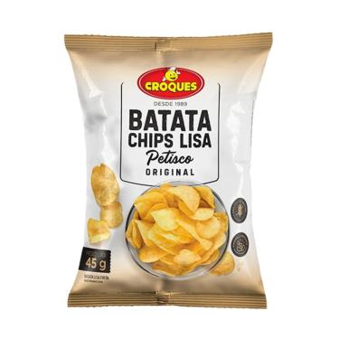 Imagem de Batata Chips Lisa Croques Petisco Original 45g