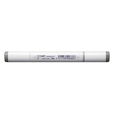 Imagem de COPIC Marcador Sketch Ponta Dupla Redonda e Chanfrada, Cor T7 Toner Gray 7, 1 unidade
