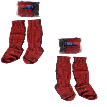 Imagem de Kit 2 Meião Futebol Infantil Ou Juvenil Confortável  Durável - Brasil 