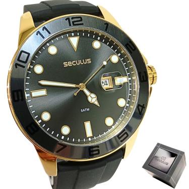 Imagem de Relógio Seculus Masculino Analógico Casual 20882GPSVDU1