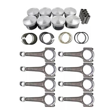 Imagem de Flynsu Kit de substituição de biela de pistões de motor 5.7 HEMI para Chrysler 300 Jeep Grand Cherokee Dodge Charger Durango Ram 1500 2500 3500 3500 peça nº 53021538AD 5086010AB