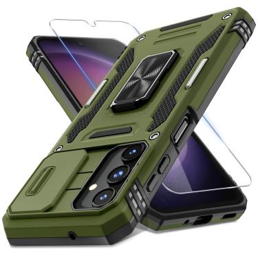 Imagem de Capa DEERLAMN para Samsung Galaxy A16 5G com capa de câmera deslizante