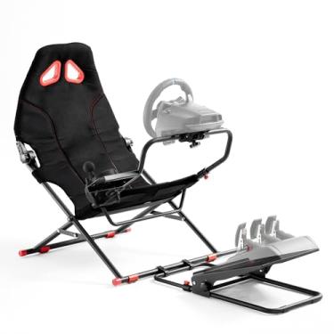 Imagem de RACGTING Racing Simulator Cockpit for G920/G29/G923,Sim Racing Cockpit for T248/T248X/T300RS GT/T300RS/T300 Ferrari, Racing Wheel Stand for Fanatec CSL DD