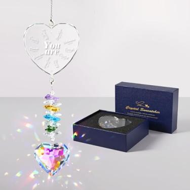 Imagem de Presentes cristãos para mulheres e homens, versículo bíblico de cristal para pendurar janelas internas, presentes de aniversário cristãos religiosos, presente de batismo, presente espiritual