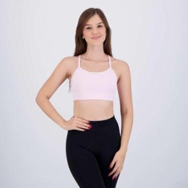 Imagem de Top Fila Life Feminino Rosa-Feminino
