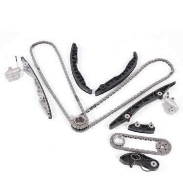 Imagem de AUCERAMIC Kit de corrente de distribuição FT4Z6A895A serve para Ford Edge F-150 15-17, Fusion 2017, para Lincoln Continental 2017, MKX 2016-2017, MKZ 2017- [2,7L, 3.0L, V6, DOHC]