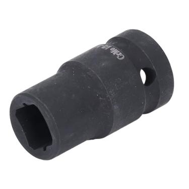 Imagem de Soquete quadrado de torneira M18 1/2 polega fêmea soquete de fêmea fêmea grau de impacto CR MO Aço durável de travamento seguro para chaves manuais de pneumática elétrica